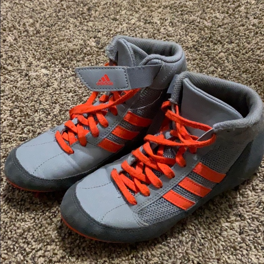 Youth Adidas wrestling shoes